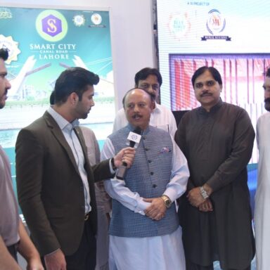 Chairman Mokal Housing, Sardar Aadil Omar at the Launch of Smart City, Canal Road Lahore