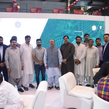 Chairman Mokal Housing, Sardar Aadil Omar at the Launch of Smart City, Canal Road Lahore